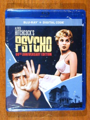 PSYCHO 1960 BLU RAY 60TH ANNIVERSARY EDITION 2020 BRAND NEW SEALED