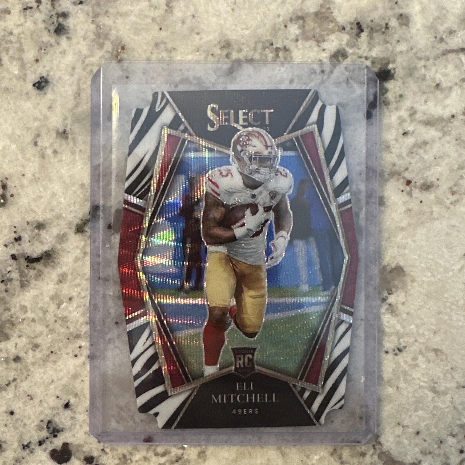 2021 Eli Mitchell  Select Zebra Prizm  #192