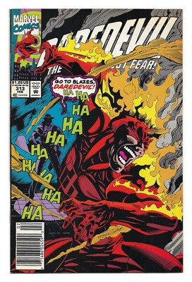 Daredevil #313 (Vol 1) : NM- : ''So Cold It Burns''