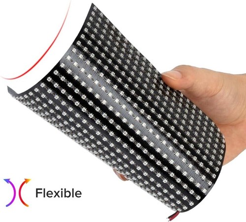 Flexible WS2812B RGB LED Matrix 22x22 - Vibrant Display for Weddings & Christmas - Picture 8 of 10