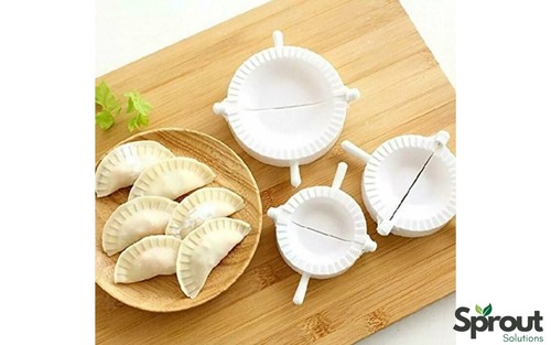 3 Pcs Dumpling Mould Dough Mold Set Press Meat Pie Pastry Maker Samosa Empanada - Picture 2 of 5