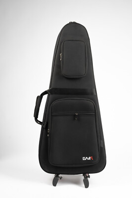 EART Electric Guitars Gig Bag EHKHG Black Bullet Case for Headless Guitar