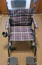 Napęd medyczny lekki składany wózek inwalidzki transportowy