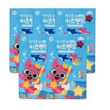 Pinkfong Shark Family Kids Band Bandage 4 Mixed Sizes 16ea 5 Boxes Korea