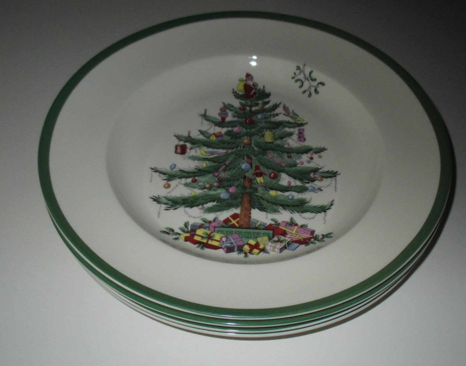 Spode Christmas Tree Salad Dessert Plates Set of 8 New Unused eBay