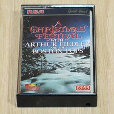 Arthur Fiedler A Christmas Festival RCA Gold Seal Cassette, RCA Victor
