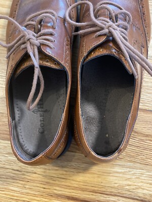 Cole Haan Collen Wingtip II British Tan Brown Mens Sz 12 