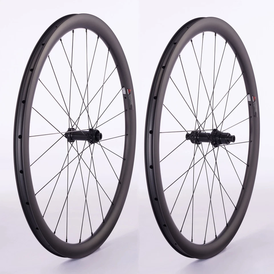 700C Cyclorcross Fahrrad Carbon Laufradsatz Gravel Rennrad Räder Scheibenbremse - Bild 4 von 4