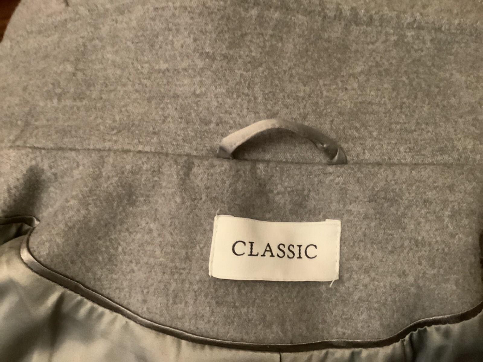 WOMENS SMART SILVER GREY KNEE LENGTH COAT, M&S CLASSIC,SIZE 18 eBay