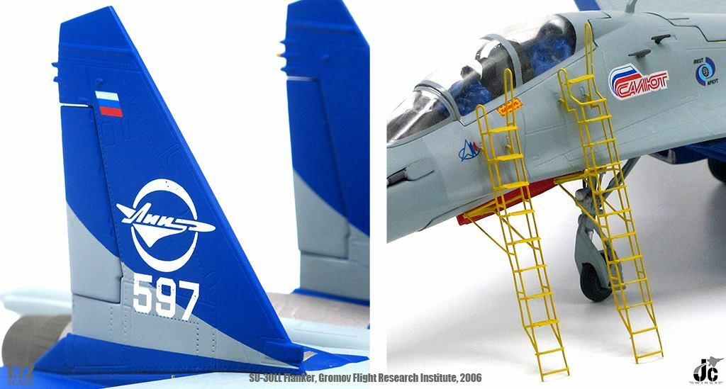 SU-30 Su-30LL Flanker Gromov Flight Research Institute 1/72 Scale