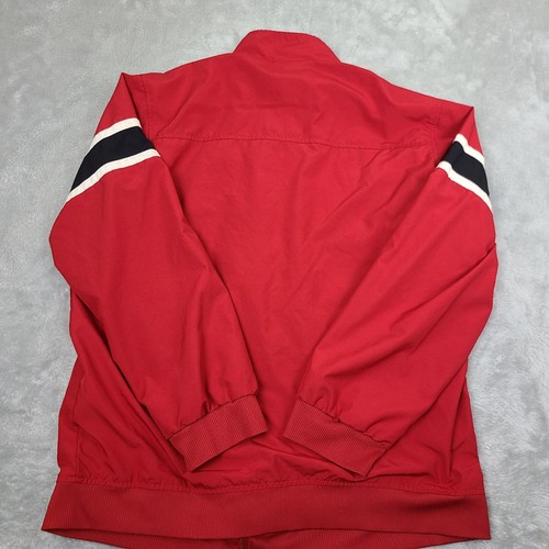 NIKE Black/Red Lightweight Hooded Half Zip Windbreaker Boy’s X-Large 18-20 - Picture 7 of 7