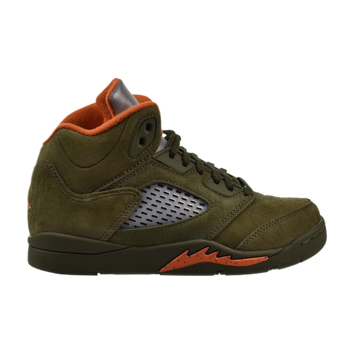 靴 Air Jordan 5 Retro NIKE AIR JORDAN 5 RETRO GG BLACK-DEADLY PINK SZ 7Y-WOMENS SZ