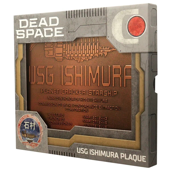 り*★様 【未開封】中村海人プロデュースYour own items Case Dead Space USG Ishimura Starship CEC Plaque Figure Statue +
