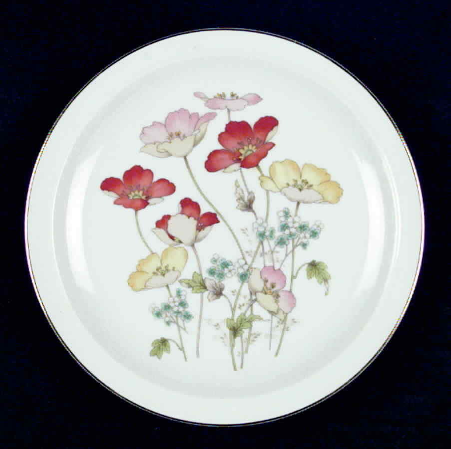 Japan Painted Poppy Salad Plate 2067840