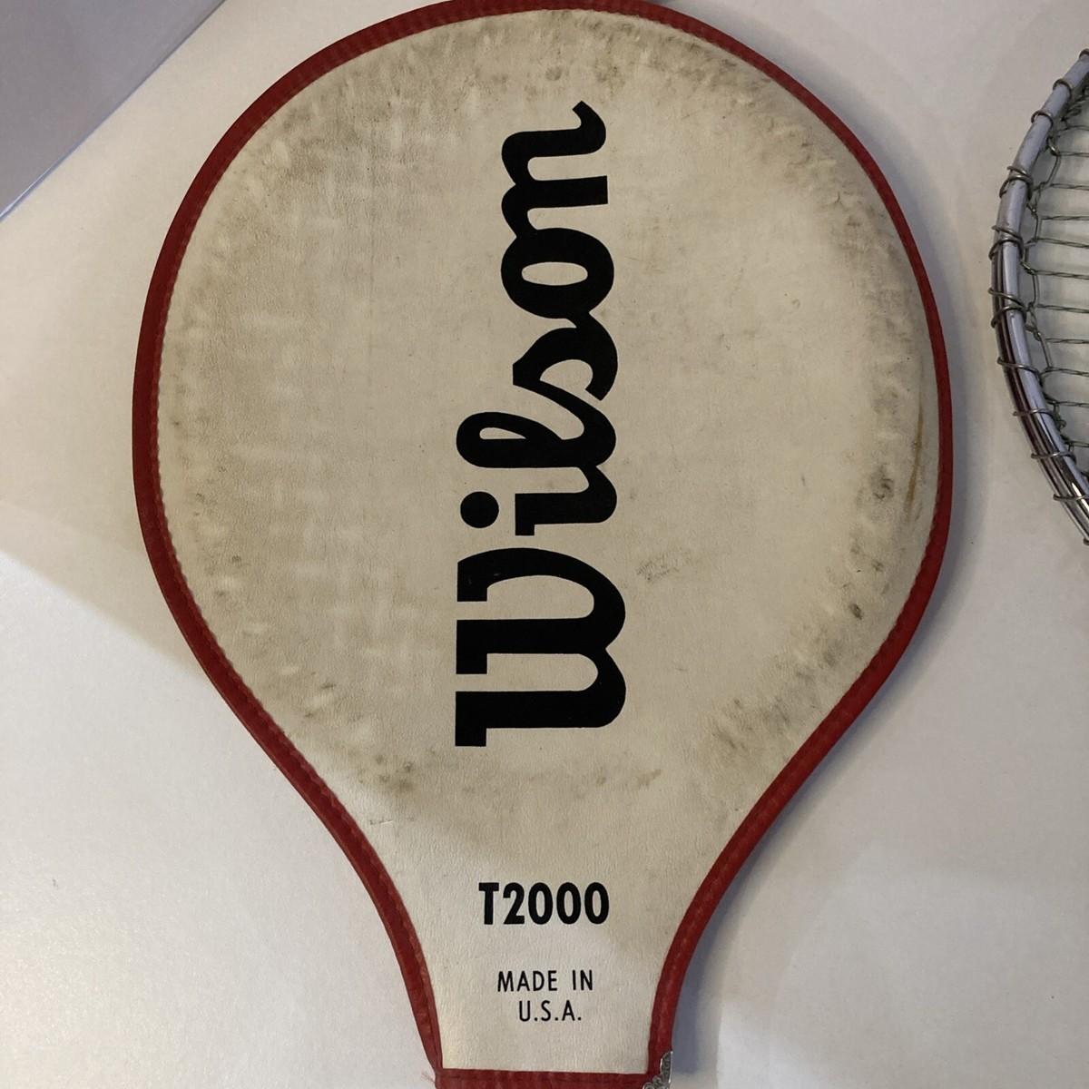 Vintage Wilson T-2000 Tennis Racquet with Cover | eBay