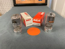 NOS Pair RCA 17JZ8 Triode-Pentode Tubes - Sencore TC162 Tested - 30 Day Return