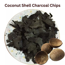 Coconut Shell Charcoal Natural  Ceylon Organic Activated Carbon 100g