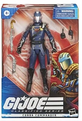 Hasbro G.I. Joe Classified Series COBRA COMMANDER Premium 6-Inch Action Figure