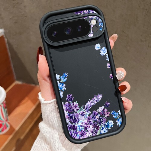 Funda de teléfono para Google Pixel 9 Pro XL 8 Pro 8A 8 cubierta de flores de silicona a prueba de golpes - Imagen 15 de 49