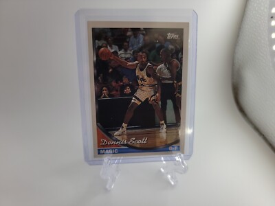 1994 Topps Dennis Scott #383 Nba Orlando Magic Georgia Tech