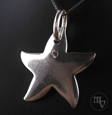 Seestern Anhänger DoDO by Pomellato aus 925er Silber Groß 5,40cm 33,15g Vintage