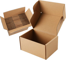 9x6x4 Corrugated Shipping Boxes 30 Pack Brown Mailer Boxes for Small Business