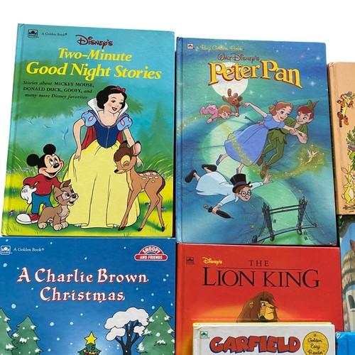 VTG Disney Golden Book children's books lot Snow white peter pan charlie brown j - Imagen 2 de 21