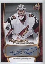 2016-17 Upper Deck Signature Sensations Louis Domingue #SS-LD Auto u2m