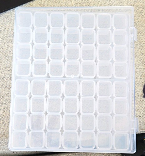 56 Grid Plastic Storage Box Jewellery Organizer Bead Charm Diamond Painting