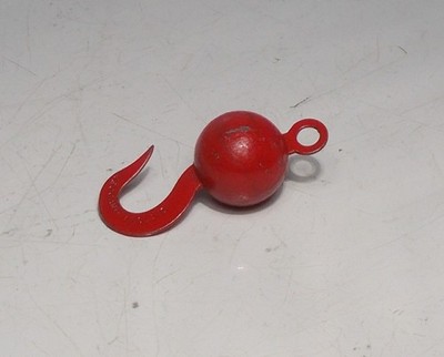 Meccano großer geladener Haken - rot (57b)