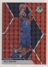 2019-20 Panini Mosaic Red Prizm Will Barton #151 8x7
