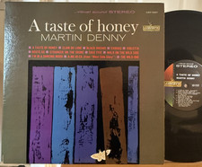 Martin Denny A Taste of Honey Vinyl LP Liberty LST-7237 VG++/NM 1st Press 1962