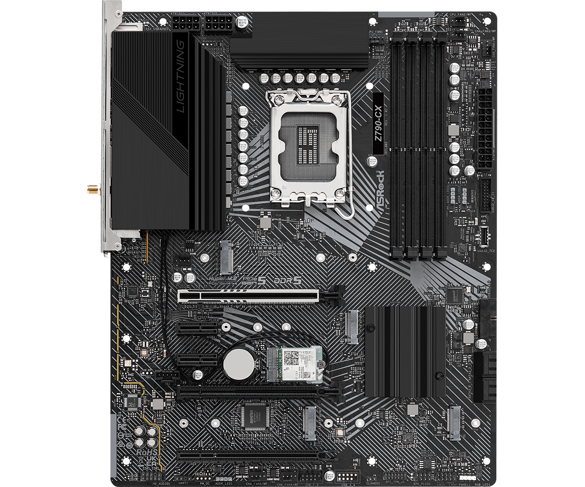 ASRock Z790-CX Intel LGA 1700 ATX DDR5 Desktop Motherboard | eBay