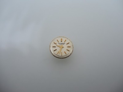 Uhrwerk ESA ETA 201.001 + Universal Geneve Zifferblatt + Zeiger, movement + dial
