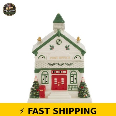 Spode Christmas Tree Miniature Village Post Office Decor