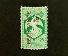 French Equatorial Africa Scott #B26 hinged