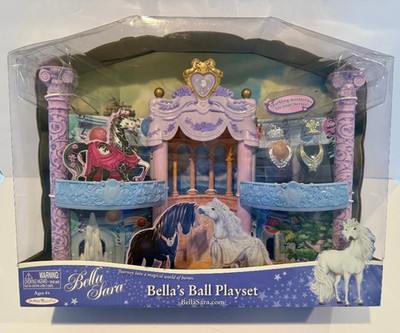 NEW Bella Sara Bellas Ball Rolandgaards Castle Playset Accessories Jakks Pacific