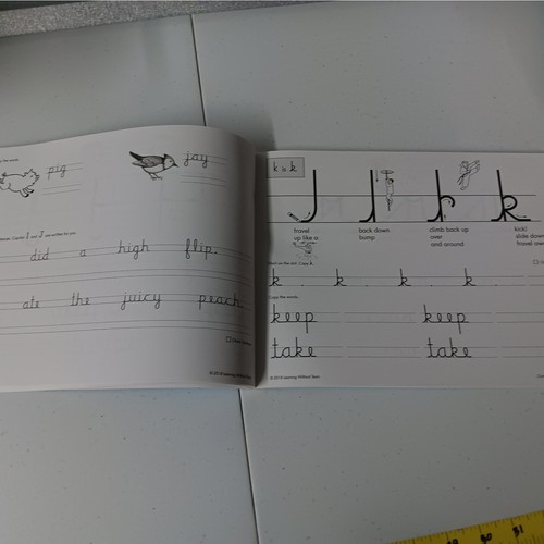 Handwriting Without Tears Cursive Kickoff Workbook - Picture 5 of 5