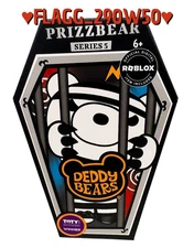 SERIES 5 Deddy Bears PRIZZBEAR 6" Roblox Mini Bear Plush ***READ***