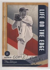 2019 Panini Leather & Lumber Life on the Edge Max Scherzer #LOE-4