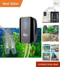 Aquarium Rechargeable Air Pump,Multifunctional Portable Energy Saving Power Q...