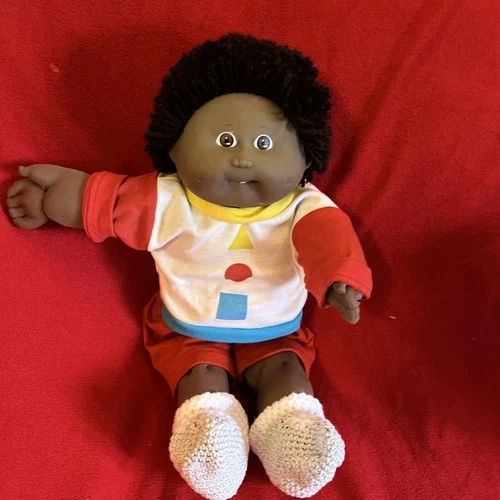 Cabbage Patch Kids doll boy head mold 5 ok factory 1986 adorable  AA dark skin