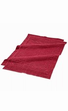 Set of 2 Luxury 100 Egyptian Cotton Bath Mats Rugs Bath Ma Rug Set Burgundy Red
