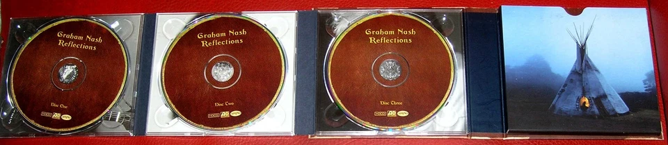 GRAHAM NASH "REFLECTIONS" 3 X HDCD BOX RHINO 2009 (CROSBY STILLS NASH & YOUNG) - Bild 4 von 4