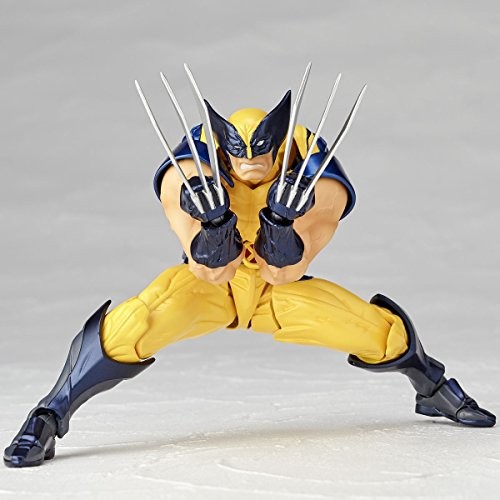 Figure Complex Amazing Yamaguchi Wolverine Modellino ABS & PVC Revoltech - Foto 8 di 11