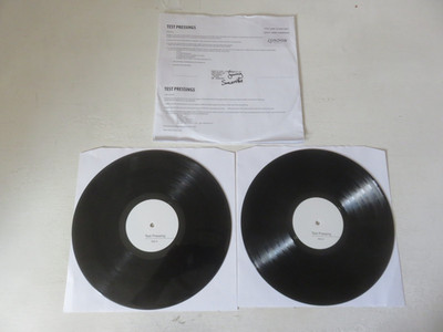 JIMMY SOMERVILLE Dare To Love AUTOGRAPHED 2 x BLACK VINYL LP TEST PRESSING SET