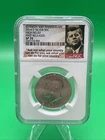 2014 D Kennedy Silver Half Dollar NGC SP70 High Relief 50th Anniversary