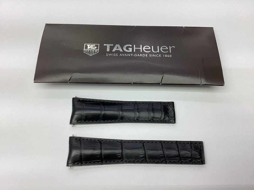 Tag Heuer Carrera 22 毫米进口黑色表带 FC6235 适用于 TAG Heuer Carrera — 第 3/4 张图片