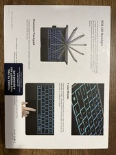 Typecase Touch Backlit Keyboard Folio w/ Trackpad for Apple iPad 11" Black
