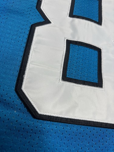 Steve Smith Carolina Panthers Authentic Reebok Jersey, Blue, Size 60, RARE! - Picture 7 of 12